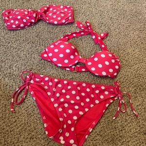Mossimo 3 piece Bikini swimsuit set